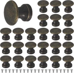 25PCS Mini Cabinet Knobs, 1/2 Inch Vintage Antique Dresser Small Drawer. Fixed Price $10.10.