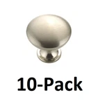 *10-PACK* Richelieu Copperfield 1-3/16 In. Brushed Nickel Round Cabinet Knobs. Fixed Price $14.99.