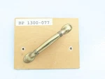 Vintage Amerock Brass/sterling BP1300-O77 3"CC Cabinet Handle Pull. Fixed Price $6.49.