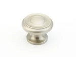Solid Brass Schaub Traditional Designs Knob 1-1/2" Diameter -704-15- Satin Nicke. Fixed Price $43.88.