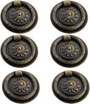 Drop Ring Handles Dresser Pull Brass Oil-rubbed Bronze 2 Inch Diameter Cabi. Fixed Price $30.02.