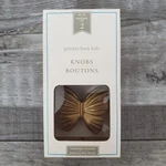 Pottery Barn Kids Gold Tone Butterfly Drawer Pull Knob Set Of 2. Fixed Price $25.00.