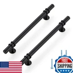 Ravinte 15PK 8-13/16" Matte Black Cabinet Pulls Handles Kitchen Drawer 6-1/4" Cc. Fixed Price $85.20.