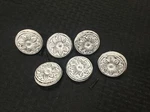 Cast Iron Sunflower Cabinet Knob/dresser Handle- Set Of 6. Fixed Price $19.99.