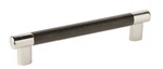 Amerock BP36558PNBBR 6-5/16 Inch C-c Bar Cabinet Pull Black/nickel (lot Of 3). Fixed Price $28.50.