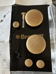 Broyhill 2 Wood Drawer Knob, 1-3/4" Cabinet Pull, W/screws, Bi-fold Closet Door. Fixed Price $5.00.