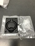 Baldwin 0395190 Flush Ring Pull, Black. Fixed Price $39.60.