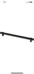 Liberty Essentials 7-9/16" Center-to-center Wrapped Matte Black Bar PULL-12-PACK. Fixed Price $45.99.