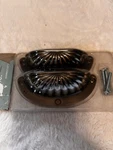 Restore & Restyle Shell Metal Drawer Pulls (2.52") New. Fixed Price $7.95.