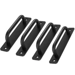 Nnnjunhua Metal Heavy Duty Barn Door Handle Flush Long Base Pulls For .... Fixed Price $16.82.