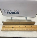 Kohler Brushed Nickel 5-1/2" Cabinet Pull. Fixed Price $39.99.