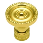 P35 Polished Brass 1/4" Solid Disc Cabinet Knob Pulls Keeler Savannah. Fixed Price $14.84.