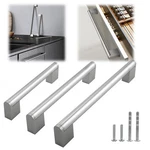 Stainless Steel Brushed Nickel Modern Bath Kitchen Boss Bar Cabinet Handle Pull. Fixed Price $11.50.