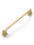 Sorwduerm 10PK Gold Cabinet Pulls Square 5" (128MM) Hole Center Handles. Fixed Price $83.32.