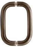 C.r. Laurence BPD8BBRZ Crl Brushed Bronze 8" Back-to-back Solid 3/4" Diameter.... Fixed Price $101.64.