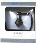 Amerock Clarendon Caramel Bronze Tissue Roll Holder Template Hardware Included. Fixed Price $24.95.