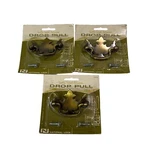 Vintage National Lock Drop Pulls Steel Drawer Decorative Accessory Lot Of 3 New!. Fixed Price $14.99.