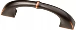 3" Or 3-3/4" Dual Mount Rib Pull Bronze With Copper Highlights. Fixed Price $6.67.