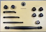 Jeffrey Alexander Chesapeake Drawer Pull Handle Knob Assorted Display 11 Pieces. Fixed Price $19.99.
