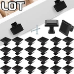 Black Cabinet Handle Kitchen Drawer Knob Dresser Door Hardware Pull Lot. Fixed Price $24.25.