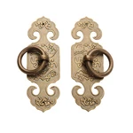 Dophee 2PCS Vintage Style Brass Ring Pulls, 3.94"X1.26", Antique. Fixed Price $19.99.