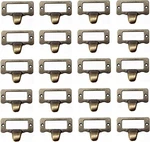 Dd-life 20PCS Antique Iron Label Frame Card Holder Cup Pull Handle Drawer Box. Fixed Price $19.42.