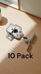 (10)-AMEROCK 33.33 In. X 1-1/8 W 1-15/16 D Zinc Steel Roller Catch. Fixed Price $13.49.
