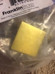 10 Pk Franklin Brass Square Brushed 1-1/8 Kitchen Cabinet Hardware Knobs. Fixed Price $14.77.