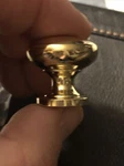 Ultra Hardware Gold Circle Cabinet Knobs #41519 Lot Of 12 New With Screws. Fixed Price $17.99.