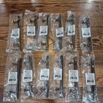 Pc Brainerd P37257W-FB 1/16" (128MM) Flat Black Square Bar Cabinet Pull. Fixed Price $70.00.