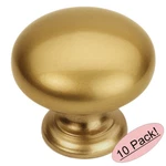 *10 Pack* Cosmas Cabinet Hardware Gold Champagne Round Mushroom Knobs #4950GC. Fixed Price $15.92.