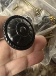 4-PACK Matte Black Kitchen Cabinet Knobs Pulls Round Farm House Dresser. Fixed Price $11.88.