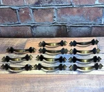 Lot Of 11 Amerock Allison BP157-AE Antique English 3"CC Cabinet Handle Pulls. Fixed Price $33.08.