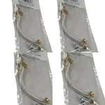 Amerock Brass + White Provincal Leaf Style Arch Pull 4.5-5 Length 4PK Handles. Fixed Price $26.09.