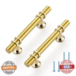 Ravinte 15-PACK 5" Gold Cabinet Pulls Kitchen Dresser Cupboard Drawer Handles. Fixed Price $69.99.