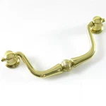 4 Restoration Hardware Felicity Cabinet Drawer Dresser Bail Pull Polished Brass. Fixed Price $6.99.