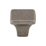 Britannia 1/4" Length Square Knob Cast Iron. Fixed Price $13.50.