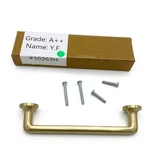 Signature Hardware Sidra 6-1/4" Solid Brass Cabinet Pull Satin. Fixed Price $9.44.