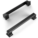 Amerdeco 10 Pack Matte Black 5 INCH128MM Hole Centers Kitchen Cabinet Pulls .... Fixed Price $59.49.