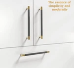 Githtra Cabinet Hardware Handle Pull Gold Grey Knurled 9.7 (8.8 Hole Center). Fixed Price $19.99.