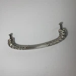 Edgar Berebi Cabinet Pull 9845 Florence Silver 5" Swarovski Drawer Handle. Fixed Price $100.00.