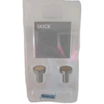 Ikea Skick Knob Cabinet Hardware Nickel Plated Birch 900.655.39 New 18260 7/8. Fixed Price $12.74.