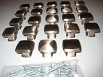 23AMEROCK BP29363G10 Cabinet Door Drawer Pulls - Satin Nickel 1/4" X. Fixed Price $39.99.
