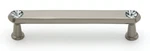 Alno C214-4-SN Swarovski Crystal 4" Pull Satin Nickel. Fixed Price $47.96.
