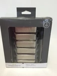 New 6 Pack Threshold Pulls Satin Nickel Finish Drawer Cabinet Handles 3 Center. Fixed Price $13.99.