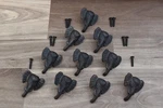 Iron Door Knobs Cast Cabinet Elephant Drawer Handles Kitchen Pull Rustic 10PCS. Fixed Price $50.40.