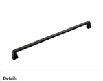 New Amerock BP55281ORB #288 Blackrock 18 Inch Center To Handle Cabinet Pu. Fixed Price $122.49.