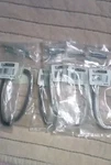 Lot Of 6 New Nickel Silver Finish Liberty Drawer Pulls 3" Center. Fixed Price $18.00.