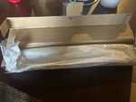 Belwith Keeler Verge 12" Brass Knurled Bar Appliance Handle - Brushed Golden. Fixed Price $152.99.