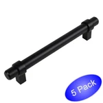 *5 Pack* Cosmas Cabinet Hardware Flat Black Euro Bar Handle Pull #161-4FB. Fixed Price $21.40.